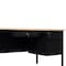 Flash Furniture 30 in D X White Oak, 70 in W X GC-M-BLK-177-WHTOAK-GG - alternate 7
